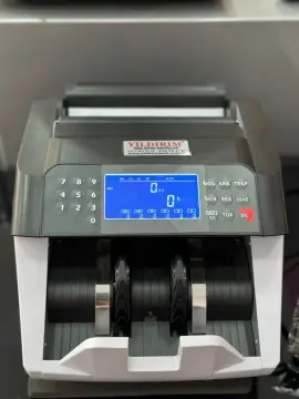 Turko TL Karışık, Dolar ve Euro Adet Sayım Sahte Para Tespitli Para Sayma Makinesi